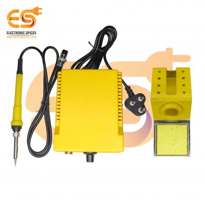 936 Temperature Controlled Analog Soldering Station ESD Safe Yellow