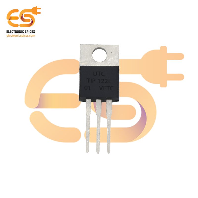 TIP122 Medium power Darlington pair NPN transistor packs of 50pcs