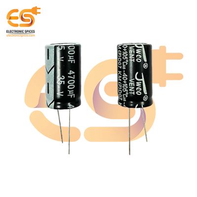 4700uf / 35V Aluminum Electrolytic Capacitor (18 X 30mm) Pack of 5