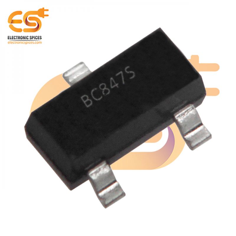 NXP BC847B NPN-Transistor – SOT-23, 45V, 100mA, 10 Stück, SMD, HFE 290
