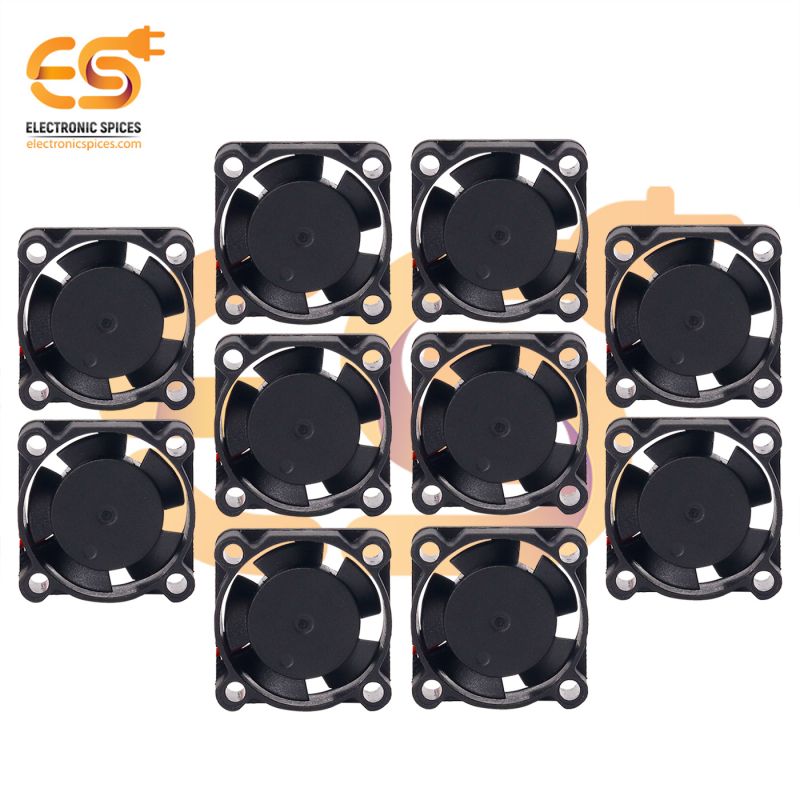 Mini 2510 1 inch (25x25x10mm) Brushless 12V DC exhaust cooling fans pack of 50pcs