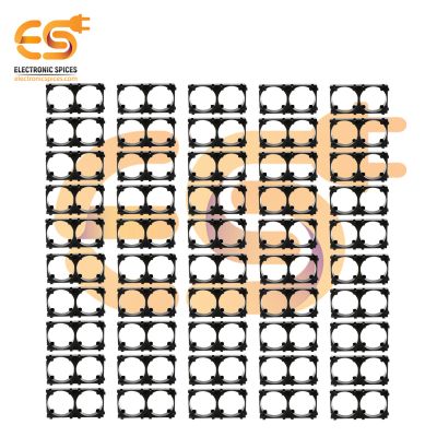 32650 Dual Lithium battery spacer hard plastic holder for DIY battery pack - 50 pieces