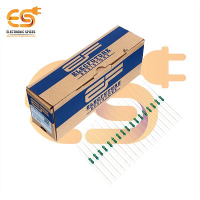 Electronic Spices 5000Pcs 120k Ohm (Ω) 1/4 (0.25 watt) ±5% Tolerance 120k MR Ω ohm MF Through Hole Resistors Axial Lead