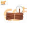 7/36 Copper Electrical Wire 28 AWG Chocolatey  Colour 5cm pack of 100pcs