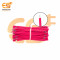 7/36 Copper Electrical Wire 28 AWG Pink Colour 5cm pack of 100pcs