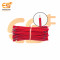 7/36 Copper Electrical Wire 28 AWG Red Colour 5cm pack of 100pcs