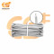 7/36 Copper Electrical Wire 28 AWG White Colour 5cm pack of 100pcs