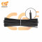 7/36 Copper Electrical Wire 28 AWG Black Colour 10cm pack of 100pcs