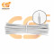 7/36 Copper Electrical Wire 28 AWG White Colour 10cm pack of 100pcs