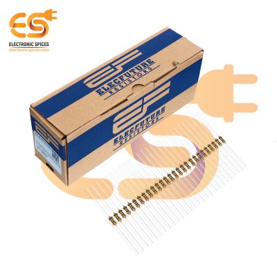 Electronic Spices 5000Pcs 150Ohm (Ω) 1/4 (0.25 watt) ±5% Tolerance 150 MR Ω ohm MF Through Hole Resistors Axial Lead