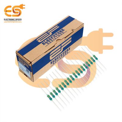 Electronic Spices 5000Pcs 68k Ohm (Ω) 1/4 (0.25 watt) ±5% Tolerance 68k MR Ω ohm MF Through Hole Resistors Axial Lead