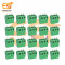 KF128-5-3P 10A 3 pin 5.0mm pitch PCB mount terminal block connectors pack of 500pcs