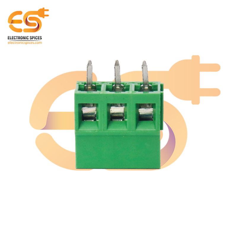 KF128-5-3P 10A 3 pin 5.0mm pitch PCB mount terminal block connector pack of 10pcs