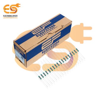 Electronic Spices 5000Pcs 8.2k Ohm (Ω) 1/4 (0.25 watt) ±5% Tolerance 8.2k MR Ω ohm MF Through Hole Resistors Axial Lead
