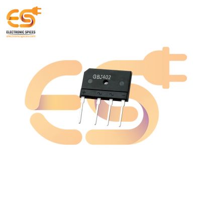 GBJ4, GBJ402 4A 200V Bridge Rectifiers Diode pack of 2pcs