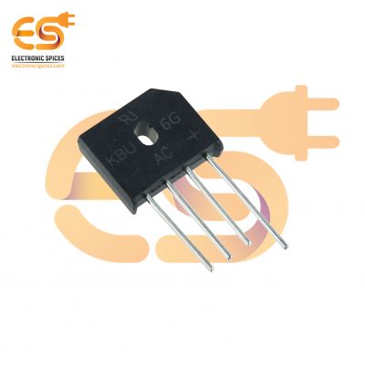 KBU, KBU6G 6A 400V Bridge Rectifiers Diode pack of 2pcs