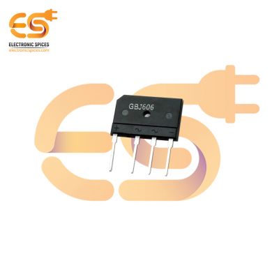GBJ6, GBJ606 6A 600V Bridge Rectifiers Diode pack of 2pcs