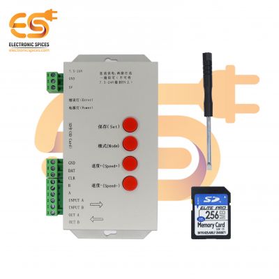 DC7.5-24V Programmable LED Controller with SD Card 128MB-2GB