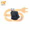 KCD11 6A 250V AC Round black colour 2 pins SPST small plastic rocker switches pack of 10pcs