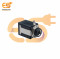 6.5mm Mic Female Jack Socket  PCB Panel mount nickel plated Connector pack of 5pcs