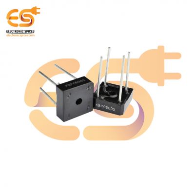 KBC6, KBPC6005 6A 50V Bridge Rectifiers Diode pack of 2pcs