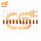 Electronic Spices 50Pcs 1.2k Ohm (Ω) 1/4 (0.25 watt) ±5% Tolerance 1.2k MR Ω ohm MF Through Hole Resistors Axial Lead