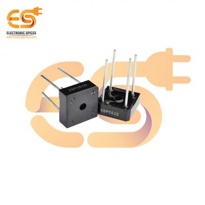 KBC6, KBPC610 6A 1000V Bridge Rectifiers Diode pack of 2pcs