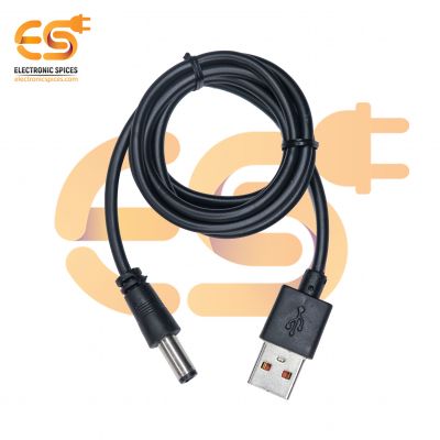 5A AC Power Supply USB Cable Charger 3.5mm Male Plug Pin For Rechargeable Headlamp Flashlight
