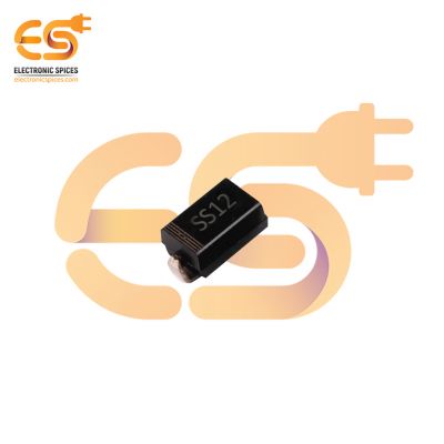 SMA, SS12 20V Surface Mount Schottky Barrier Rectifiers Diode  pack of 5pcs