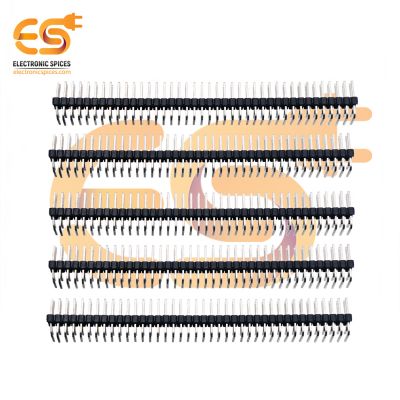 Double L shape 90 degree angle Male berg strip 1 x 40 Pin header pack of 5 sticks