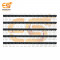 Double 11 mm Male Berg Strip 1 x 40 Pin header pack of 5 sticks