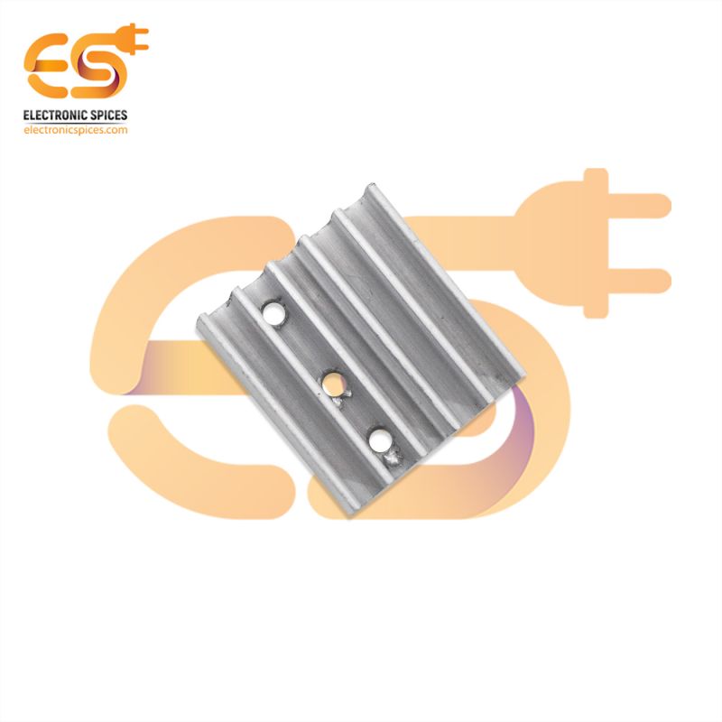 2.5cm x 2.3cm Aluminium heatsink for power transistors or CPU or IC pack of 20pcs