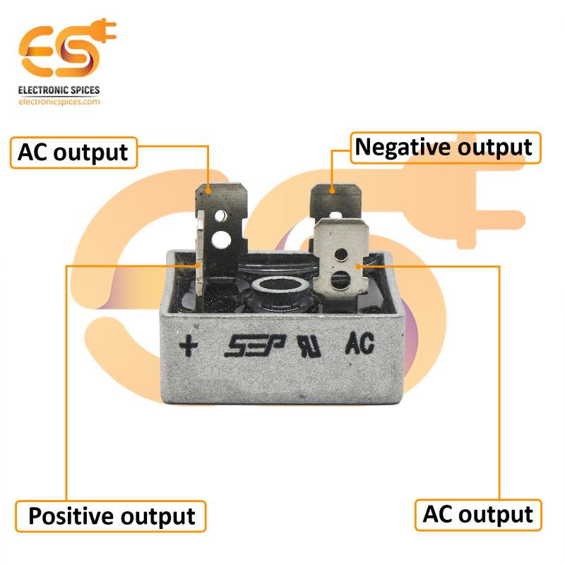 Lot De 4 Diodes Redresseurs En Silicone KBPC3510 35 A 1000 V KBPC Monophasé, Onde Complète 35 A 1000 V