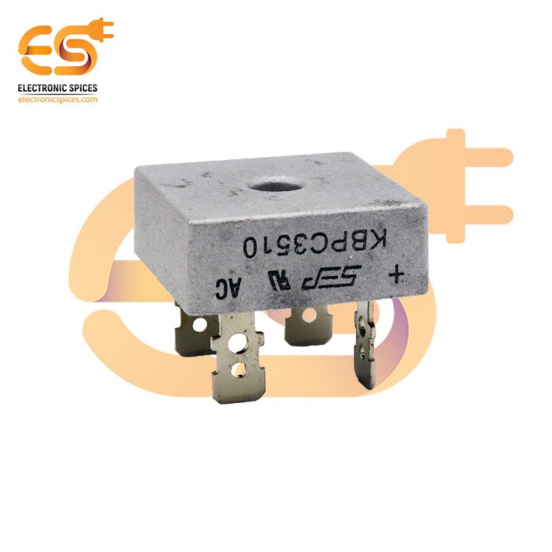 KBPC3510 - 35A 1000V Bridge diode rectifier pack of 2pcs
