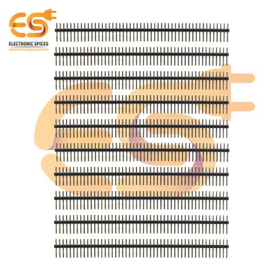 Micro 7 mm Male Berg Strips 1 x 40 Pin header pack of 10 sticks