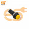Momentary push to On button yellow color horn switch pack of 5pcs