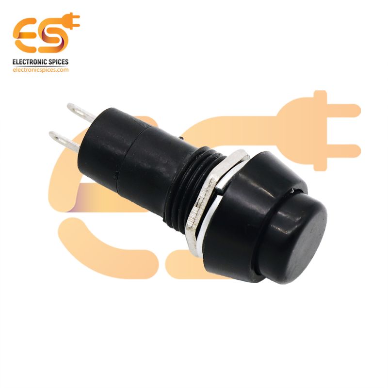 Momentary push to On button black color horn switches pack of 10pcs
