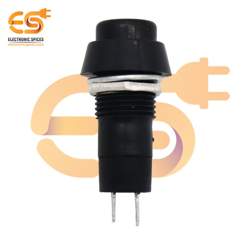 Momentary push to On button black color horn switches pack of 10pcs