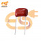 0.0033μF 332J 630V CL21 Metallized Polyester Film Capacitor Pack of 5pcs