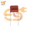 0.33μF 334J 630V CL21 Metallized Polyester Film Capacitor Pack of 5pcs