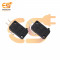 KW7 16A 250V SPCO black color plastic switch pack of 2pcs