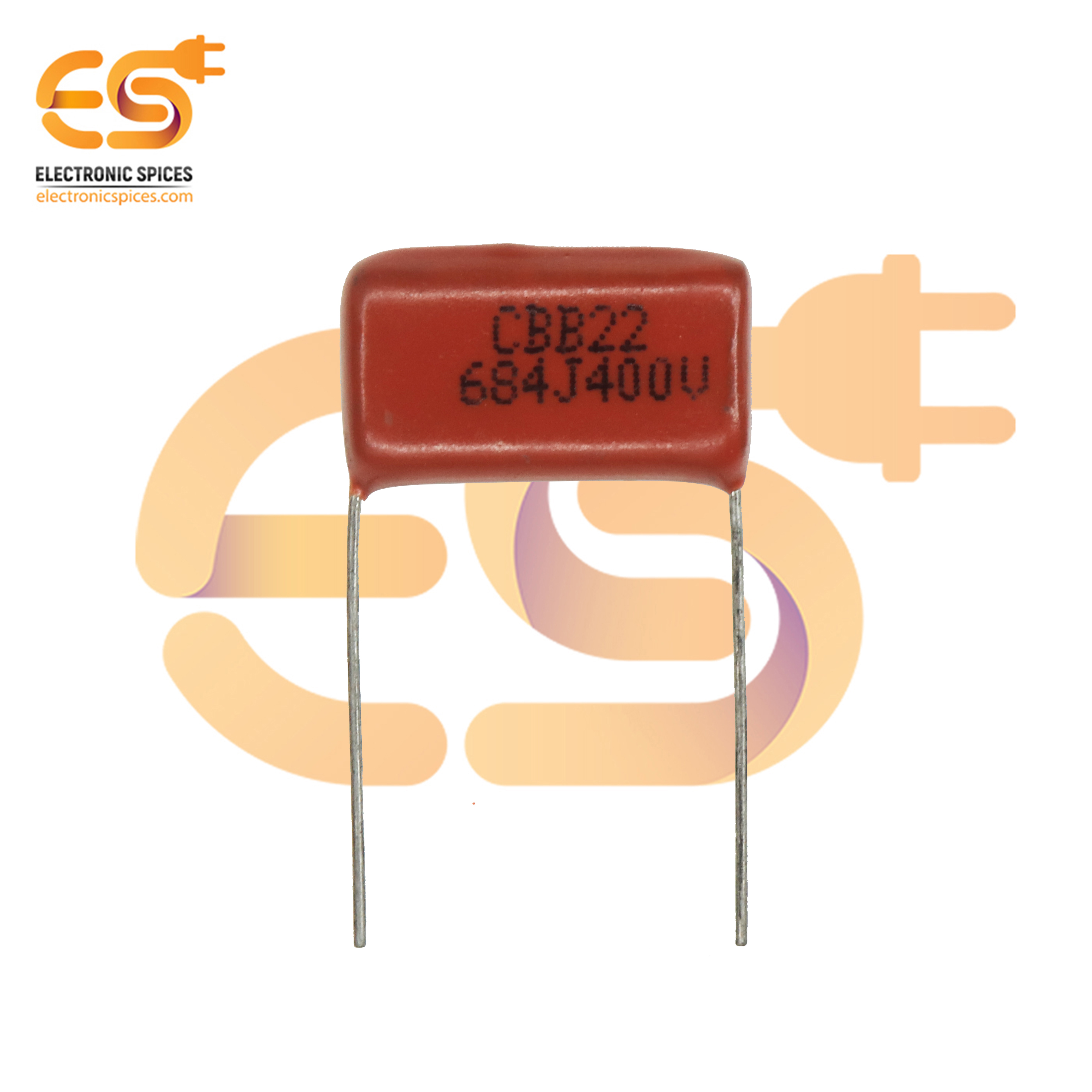 5x Condensatori Film CBB22 1uF 63V 105J - 5% Toll. - Nuovi In Confezione