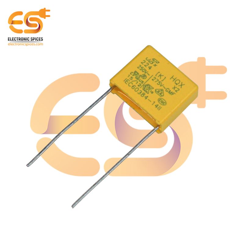 Electromagnetic interference suppression film capacitors pack of 5pcs