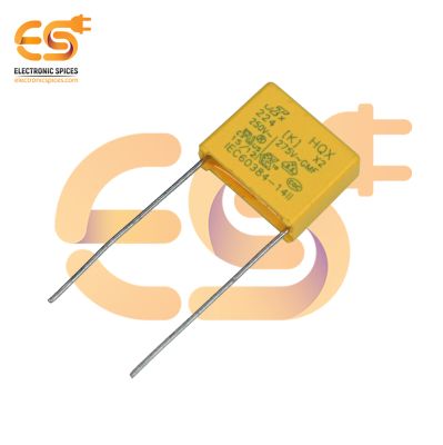 GPF X2 0.22µF K 275VAC Electromagnetic Interference Suppression Capacitor pack of 5pcs