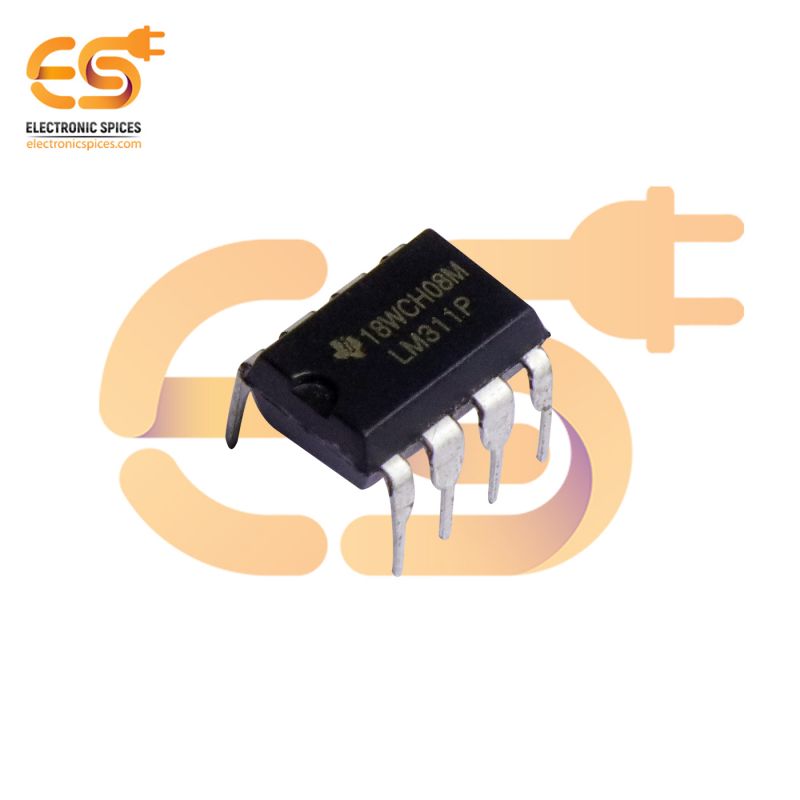 LM311 Differential comparator op-amp DIP 8 pin IC pack of 2pcs