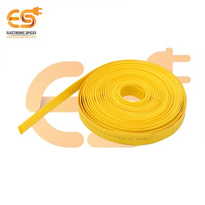 9mm Yellow color polyolefin heat shrink tube pack of 5 meter