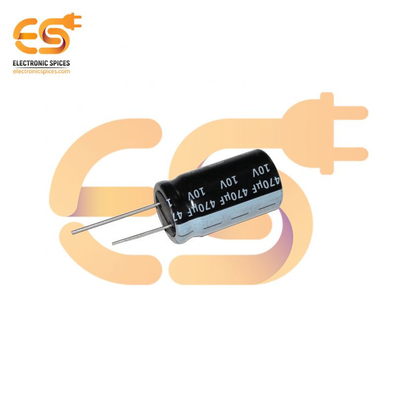 10-Pack 50V 470uF Aluminum Electrolytic Capacitors - 10x16mm, 105°C, For Electronics Repair 2 thumbnail image