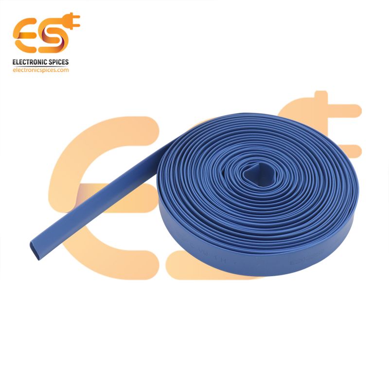 10mm Blue color polyolefin heat shrink tube pack of 5 meter