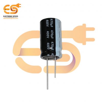 470uf / 400V Aluminum Electrolytic Capacitors (35 x 50)mm pack of 5 pcs