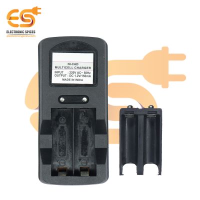 1.2V Ni-Card Multi-cell charger 1- 4 Cell 9V Battery Charger With LED Indicator